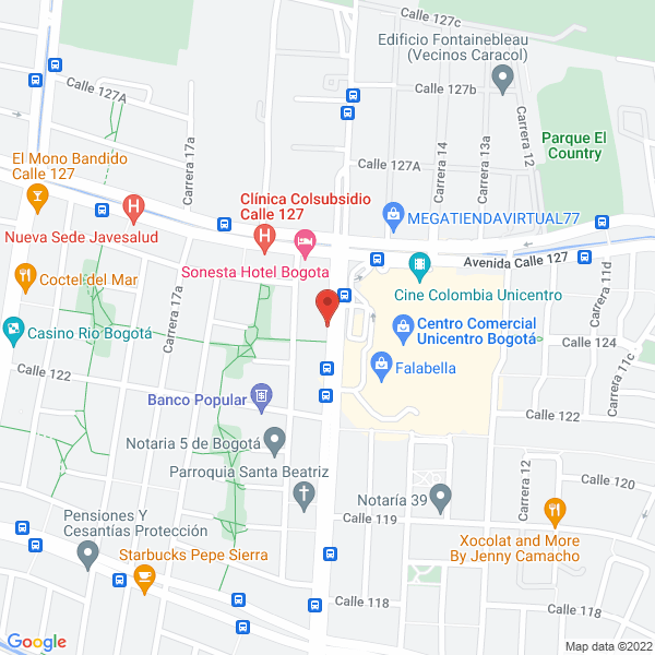 Map of Inveler Ltda.