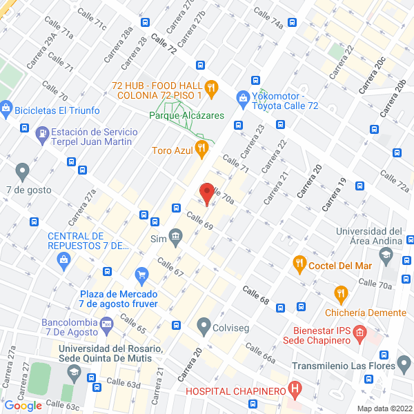 Map of Fruto Maríno S.A.S.