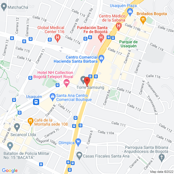 Map of Hocol S.A