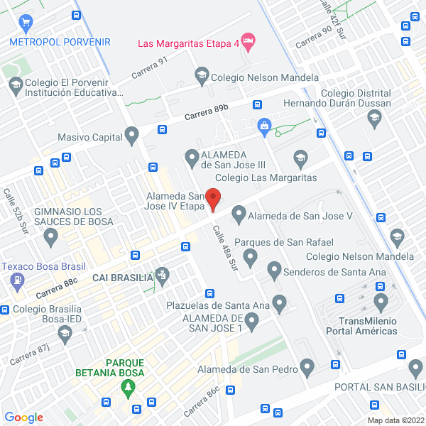 Map of Cuastuza Ltda.