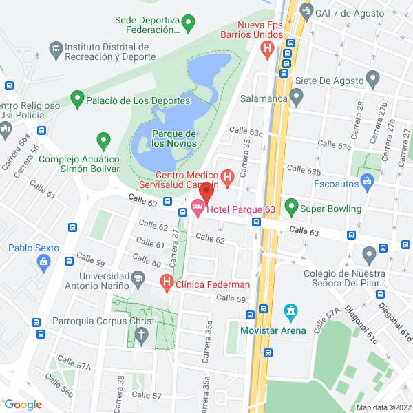 Map of Vanderman S.A.S.