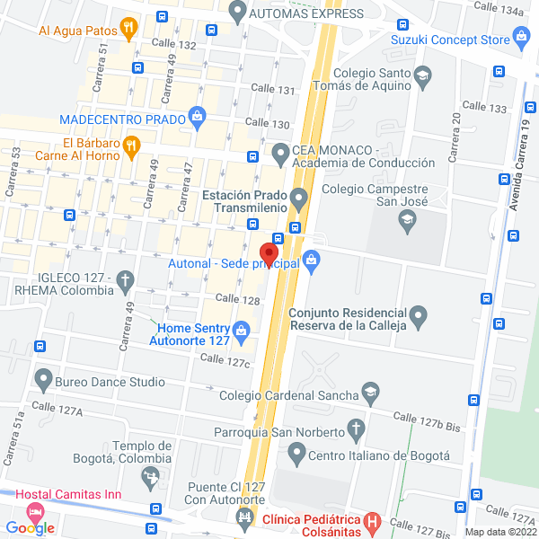 Map of Ingycons Ltda.