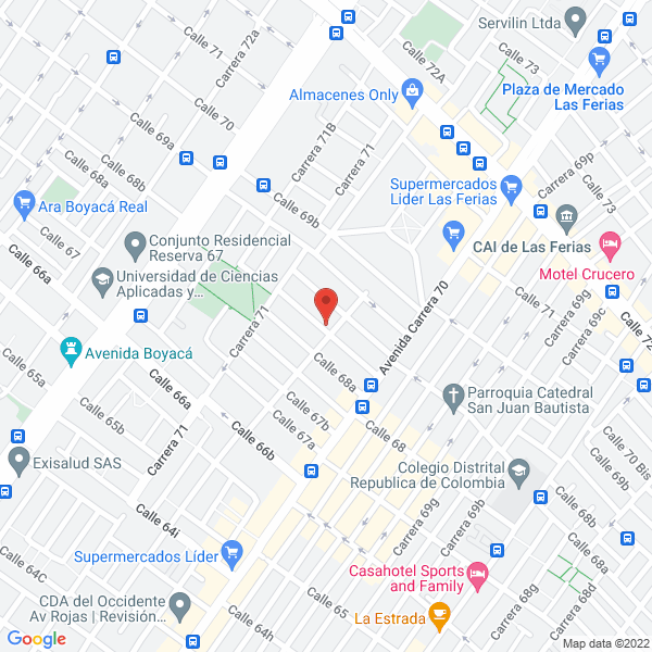 Map of Ability Agencia De Seguros E Inversiones Ltda.