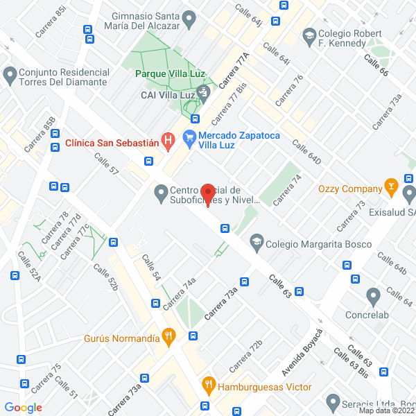 Map of Creaciones Bebita Ltda.