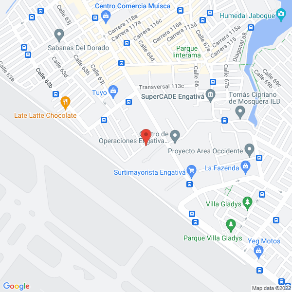 Map of Danny Venta Directa S.A.