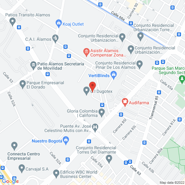 Map of Cartonería Industrial Ltda.