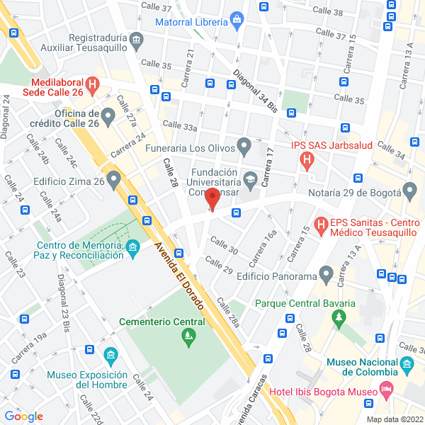 Map of Distribuidora Artika S.A.S.