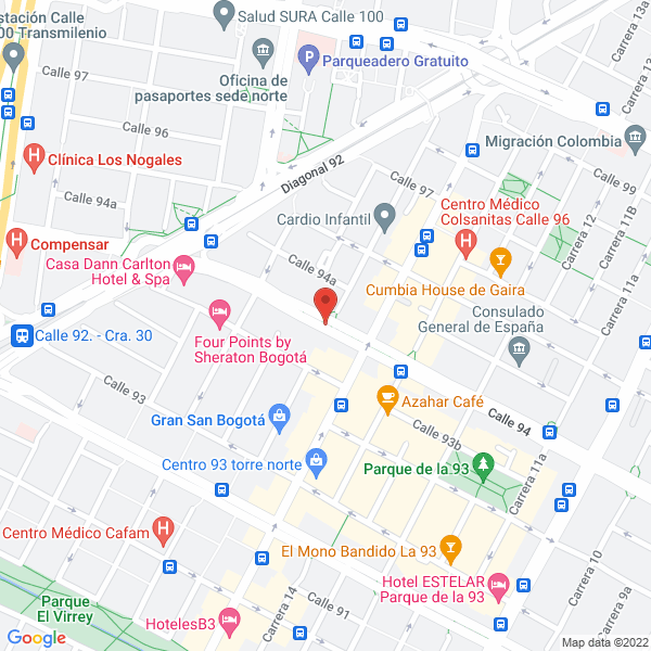 Map of Zaga Producciones Ltda.