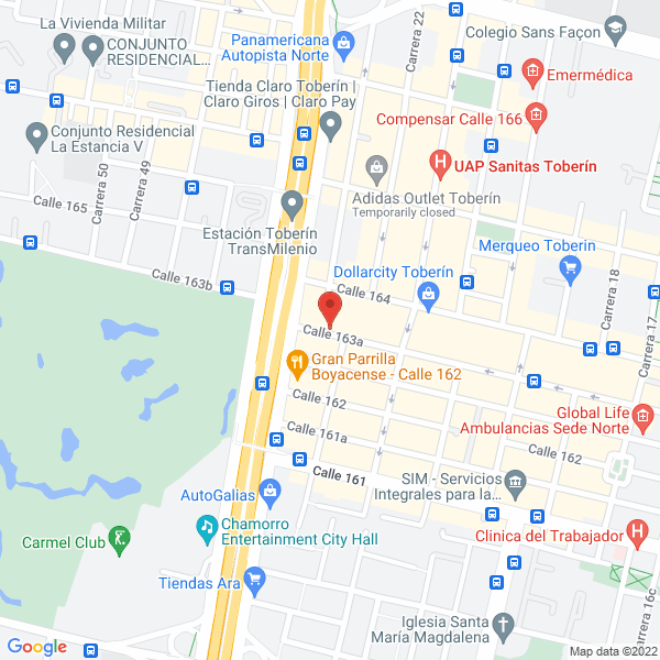 Map of Morango S.A.S.