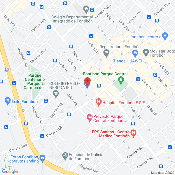 Map of Futuroffice De Colombia S.A.S.