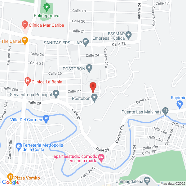 Map of Surtitiendas Del Magdalena S.A.S.