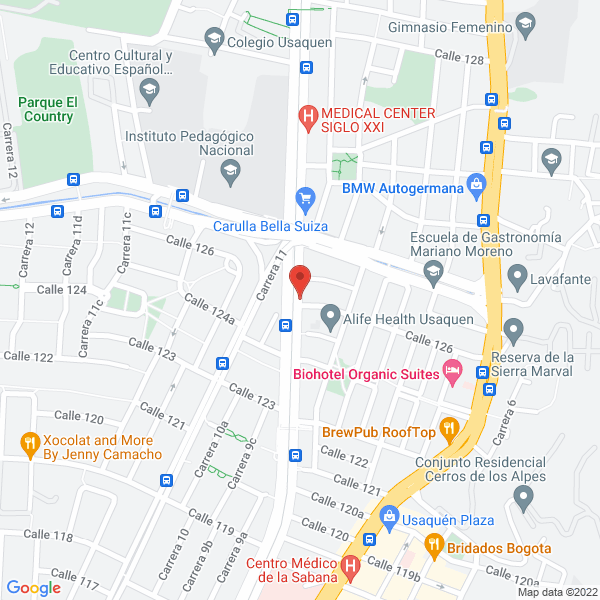 Map of Aser Ing Ingeniería S.A.