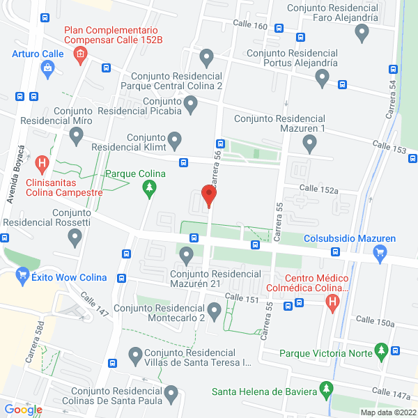 Map of Topoprieto S.A.S.