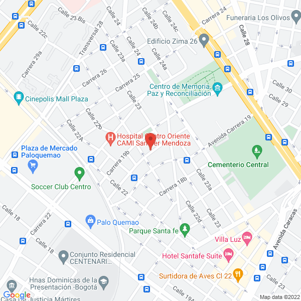 Map of Veta Tecnología En Maderas S.A.