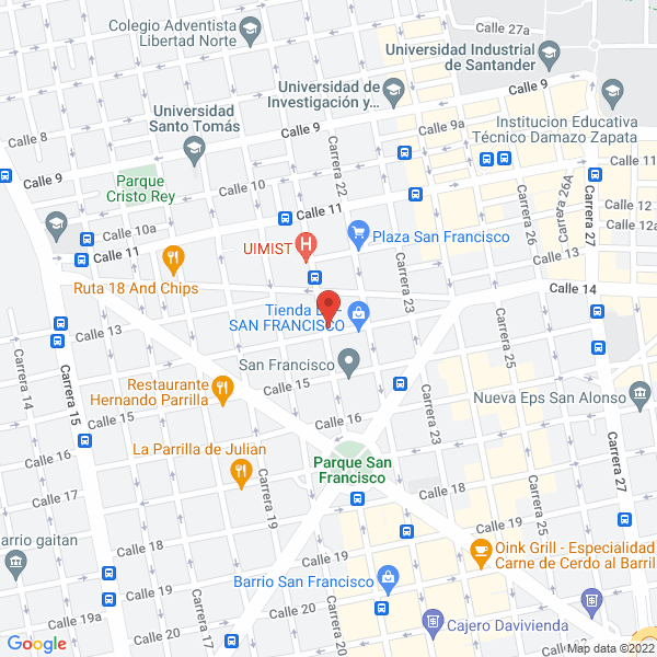 Map of Derivados Lacteos Santa Maria S.A.S.