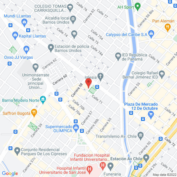Map of Com Group S.A.S.