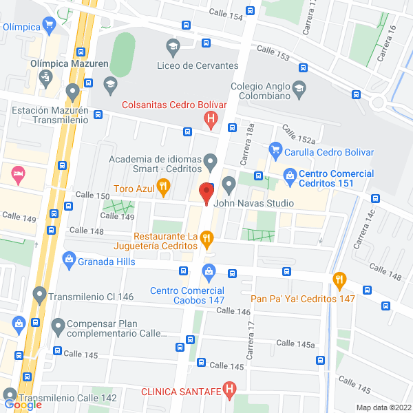 Map of Doña Leche