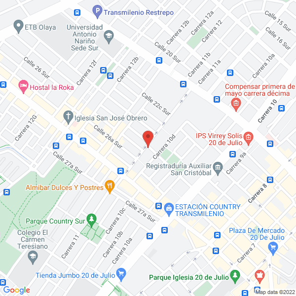 Map of Kpital Eventos S.A.S.