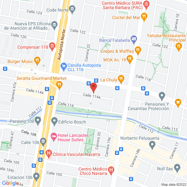 Map of Grupo Empresarial Alianza T S.A.