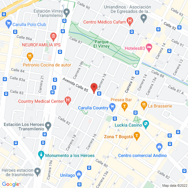 Map of Improcan Seguridad