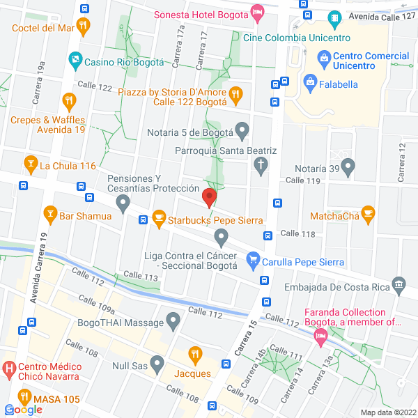 Map of Financial Investment Group Agencia Comercial Ltda.