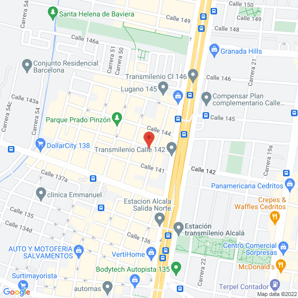 Map of Tecnopvc S.A.S.
