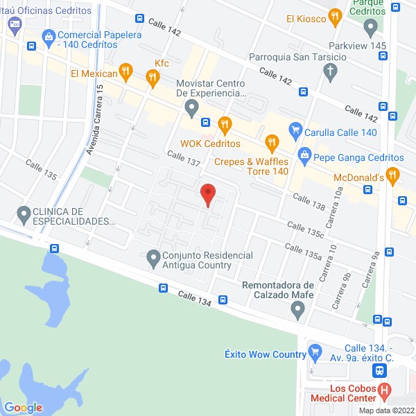 Map of Inversiones Y Servicios Cams Ltda.