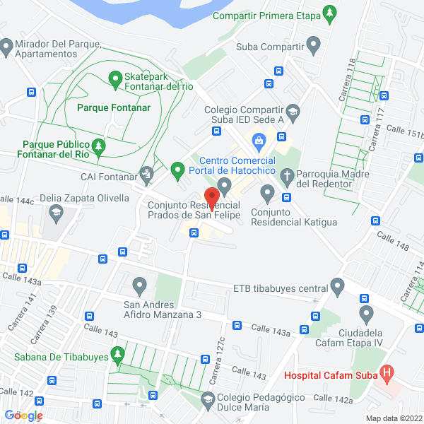 Map of Giitic S.A.S.