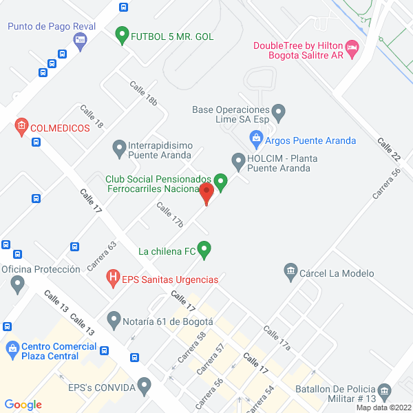 Map of Sefarcol S.A.