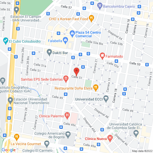 Map of Quimiliz Ltda.
