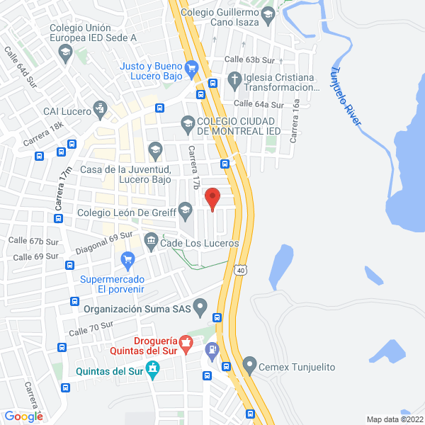 Map of Soluciones Industriales Y Operación De Maquinaria