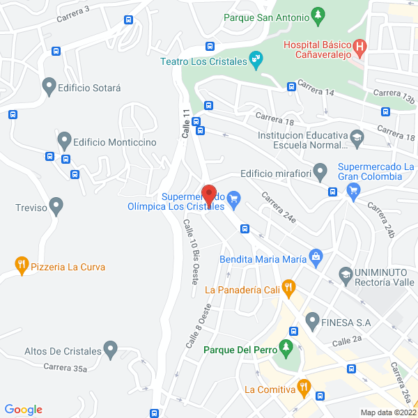 Map of Arkicreto S.A.S.