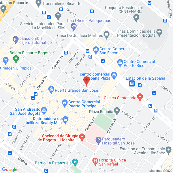 Map of Muebles Casa Y Formas E.U.