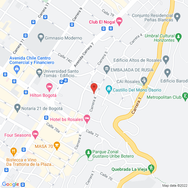 Map of Proinvercol Ltda.