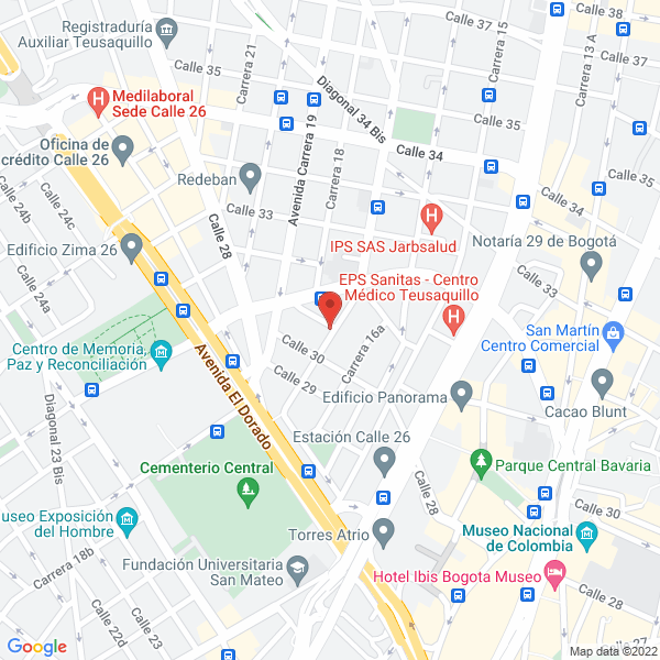 Map of Milenium Cine & Tv S.A.