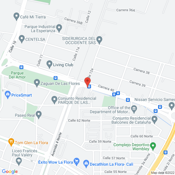 Map of Avenzza S.A.S.