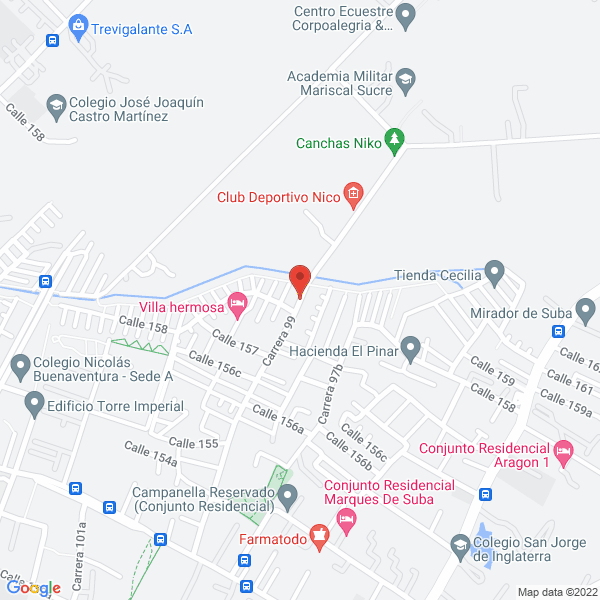 Map of Copycontinuas Ltda.