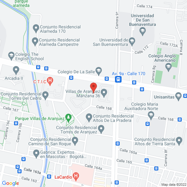 Map of Cirko Engineering Colombia S.A.S.