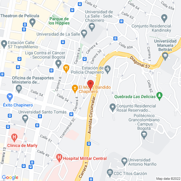 Map of A Silva & Cía. Ltda.