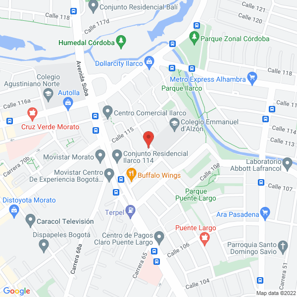 Map of Medental Puccini S.A.S.