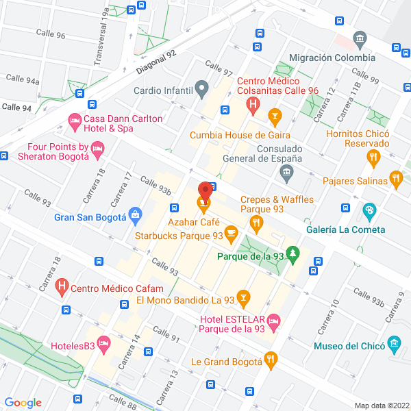 Map of Buca Consultores S.A.S.