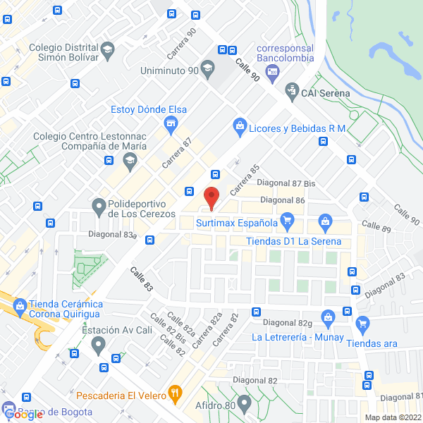 Map of Paudavan Gem Trading Ltda. C I