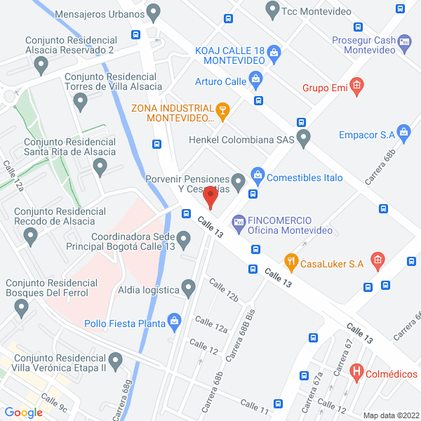 Map of Regina 11 S.A.S.