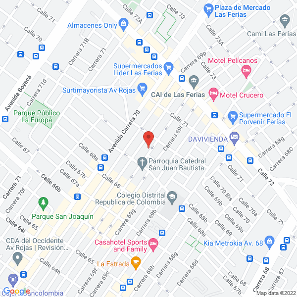 Map of Baquero Impresores S.A.S.