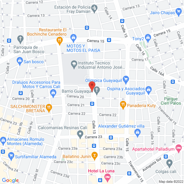 Map of Importadora Sumoto S.A.S.