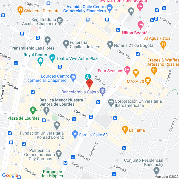 Map of Teleaccion S.A.