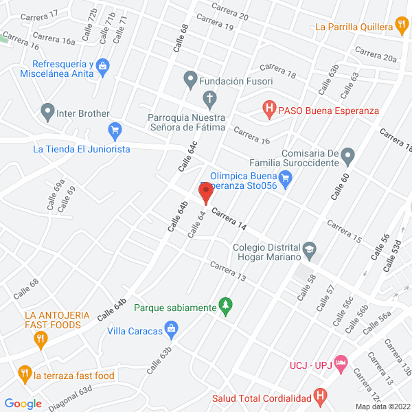 Map of Cárnicos Don Tulio S.A.S.