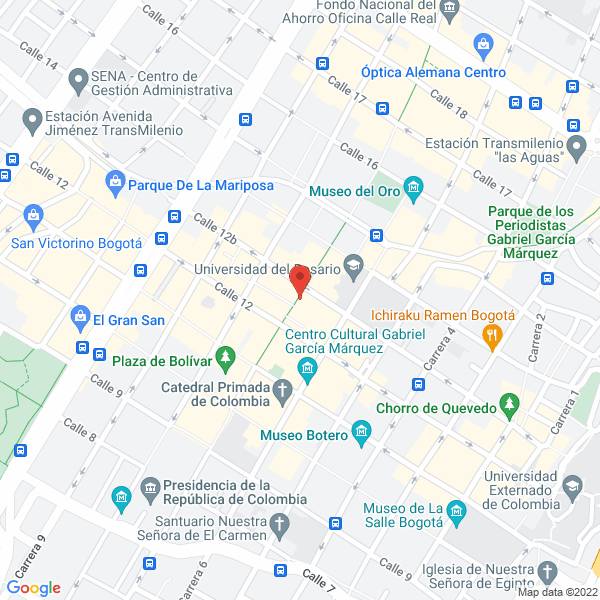 Map of Almacenes Only