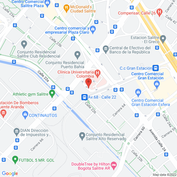 Map of Estudio Arquitectura Y Paisajes S.A.S.