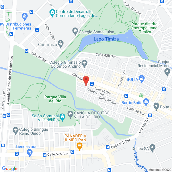 Map of Frigoval Ltda.